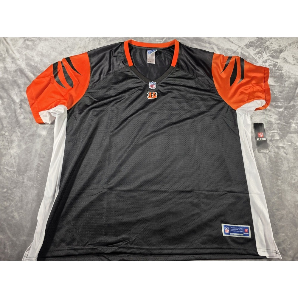 NWT NFL Pro Line Cincinnati Bengals Blank Jersey Womens 4XL